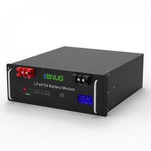 51.2V 100/150/200AH LIFEPO4 Sistem de stocare a energiei bateriei cu ioni de litiu în sisteme de energie solară cu LCD
